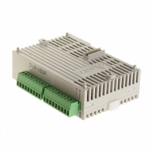[DVP16SP11R] Módulo de Entrada/Salida (E/S) Riel DIN 100 ~ 240 VCA, 24 VCC