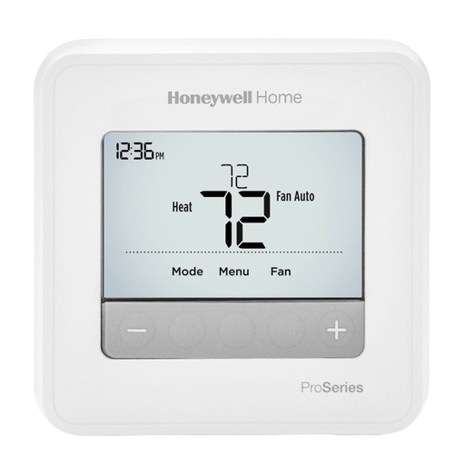 [TH4110U2005] T4 PRO PROGRAMMABLE THERMOSTAT, 1 HEAT/1 COOL